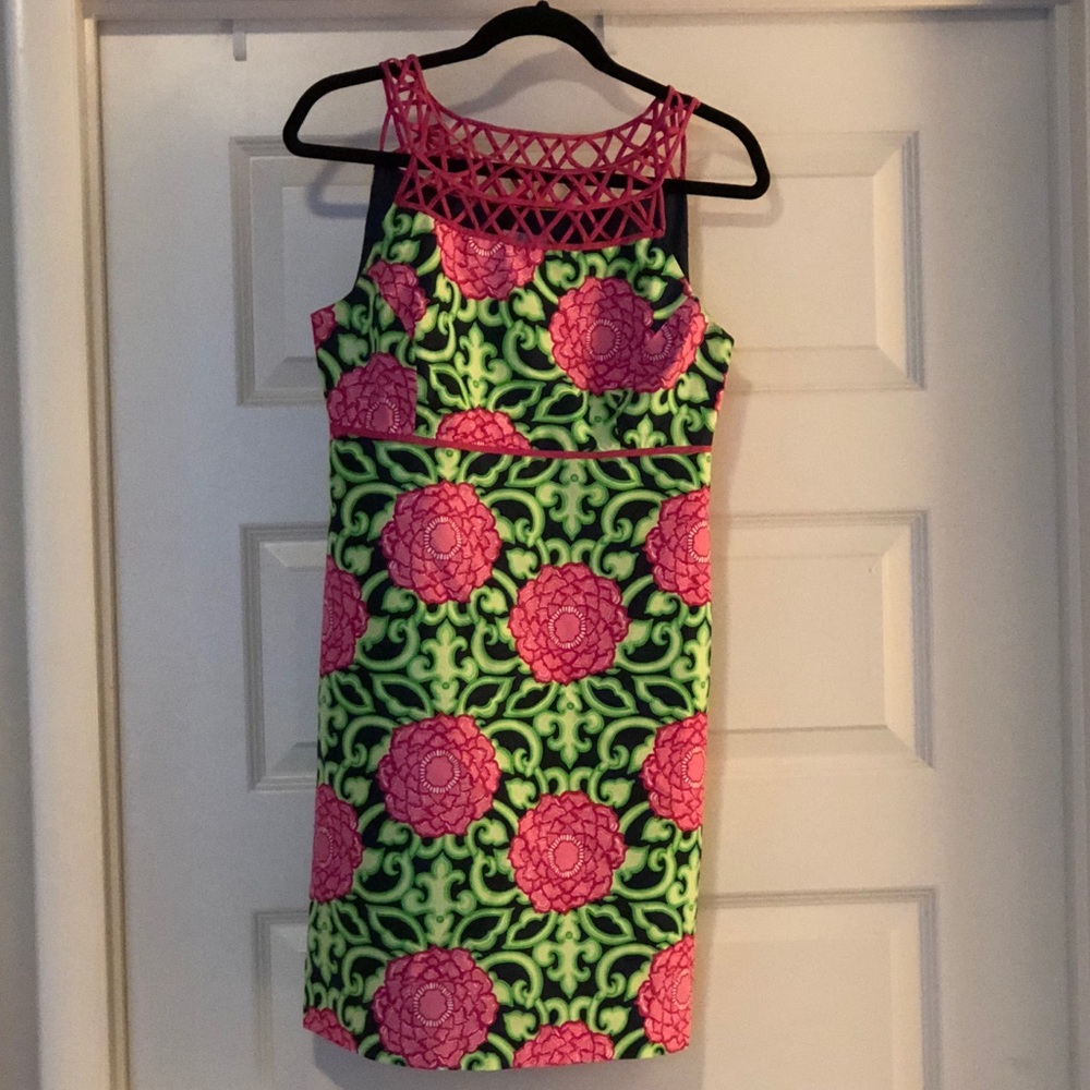 Lilly Pulitzer Lattice Top Dress